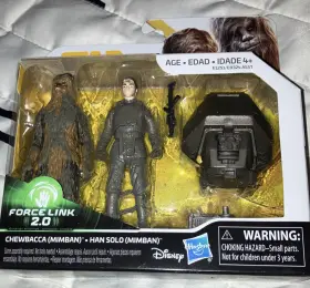 630509677337 DISNEY Star Wars Han Solo Chewbacca Mimban Force