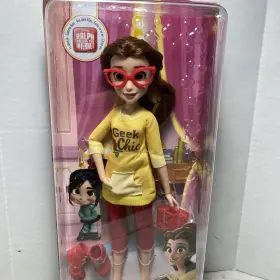 Princess DISNEY Squad Doll Belle Ralph Breaks Internet Geek #2