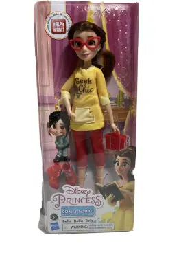 Princess DISNEY Squad Doll Belle Ralph Breaks Internet Geek #3