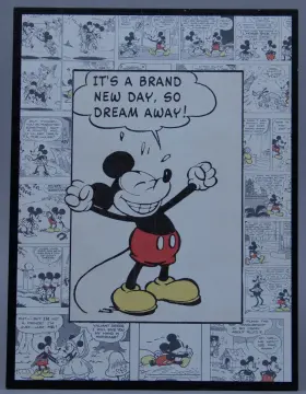 763795641024 DISNEY Hallmark Mickey Mouse Its Dream Comic