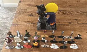 25TH DISNEY Jada Nano Metalfigs Nightmare Christmas Scene