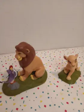 843852069524 DISNEY Lion King Mufasa Zazu Baby Simba Figures #2