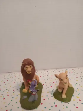 843852069524 DISNEY Lion King Mufasa Zazu Baby Simba Figures #3