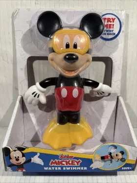 886144382048 DISNEY Mickey Mouse Water Swimmer Bath Toy Wind
