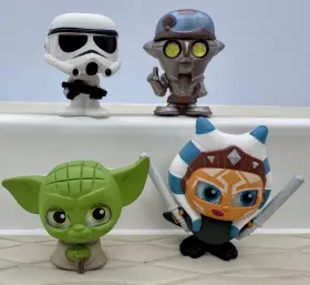 Doorables DISNEY Star Wars Stormtrooper Yoda Professor Huyang