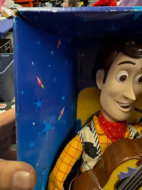 074299237263 DISNEY PIXAR Toy Story Strummin Singin Woody Box #3