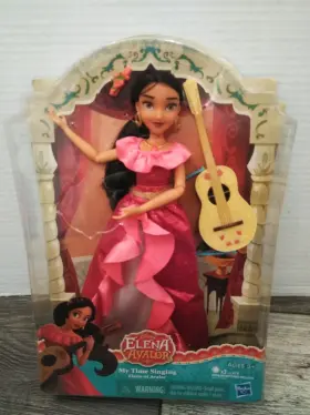 630509460649 DISNEY PRINCESS Singing Elena Avalor Doll Guitar