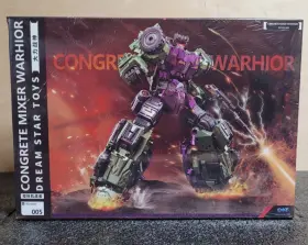 DST02-005 DREAM STAR TOYS Concrete Mixer Warrior Figure