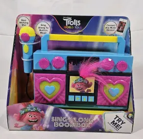 819559022636 DREAMWORKS Trolls Tour Sing Along Boombox Music