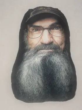 022286964890 DUCK DYNASTY Si Sound High Beanie Pillow