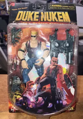 DN975002 DUKE NUKEM Realms Resaurus Action Figure Carded Top