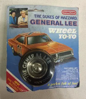 071617032821 DUNCAN Dukes Hazzard General Lee Wheel Yo Nos