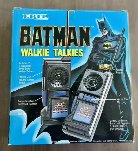 036881000112 ERTL Batman Walkie Talkies Pack Transistor Box #2