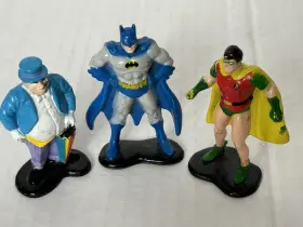 2714A ERTL Batman Figures Set Die Cast Robin Penquin