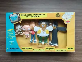 054382111014 FAMILY GUY Another Freakin Sweet Bendable Set