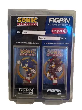 810090378121 FIGPIN Sega Sonic Shadow Target