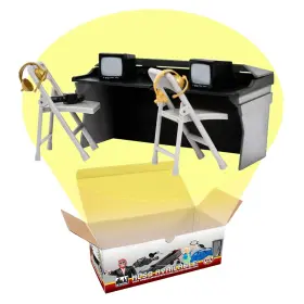 46476 FIGURES TOY COMPANY Commentator Table Playset Wwe Aew