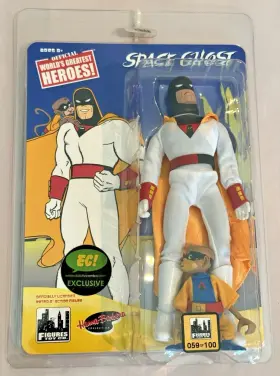 718347775214 FIGURES TOY COMPANY Space Ghost Gleek Hanna Ec