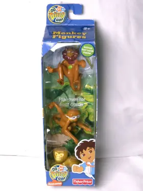 027084532173 FISHER-PRICE Go Diego Monkey Figures Squirrel