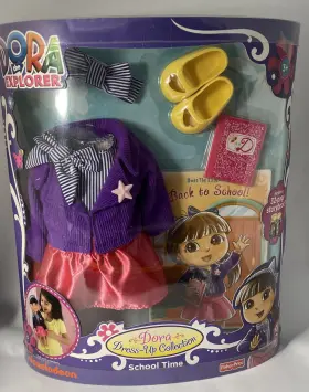 027084958805 FISHER-PRICE Dora Explorer School Dress Up Set