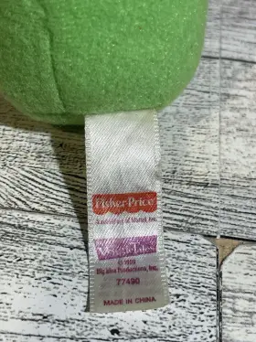 77490 FISHER-PRICE Veggie Tales Junior Asparagus Stuffed Eyes #3