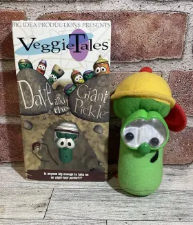 77490 FISHER-PRICE Veggie Tales Junior Asparagus Stuffed Eyes