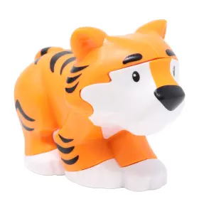 JLV11TIGERDARK FISHER-PRICE Tiger Figure People Noahs Ark Zoo