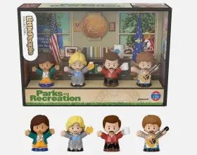 HFG45 FISHER-PRICE People Parks Recreation Rec Set