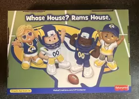 194735141951 FISHER PRICE / LITTLE PEOPLE Nfl Collector Set #2