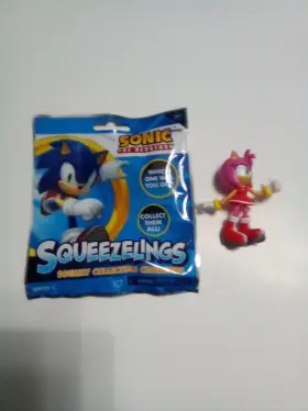 840356106274 FOREVER CLEVER Sonic Hedgehog Squeezelings Amy