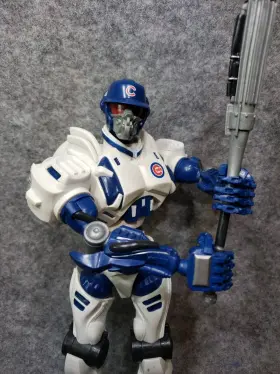 FH158 FOX Figure Mlb Sports Team Robot Chicago Cubs #2