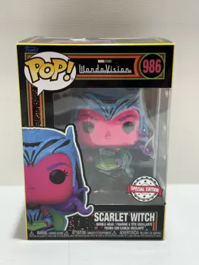 62746 FUNKO Pop Marvel Wandavision Blacklight Scarlet Witch