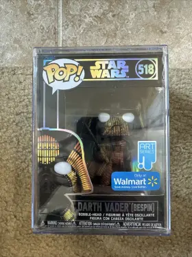 63280 FUNKO Pop Art Star Wars Darth Vader Bespin Bobble Head