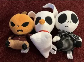 Mopeez FUNKO Disney Pumpkin Nightmare Christmas Tim Burton