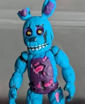 889698341301 FUNKO Nights Freddys Blacklight Springtrap Mini #2