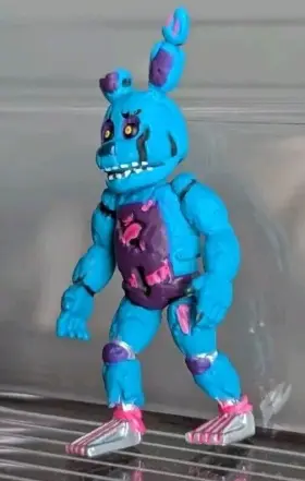 889698341301 FUNKO Nights Freddys Blacklight Springtrap Mini #3