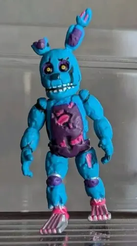 889698341301 FUNKO Nights Freddys Blacklight Springtrap Mini