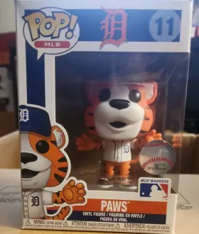 889698386845 FUNKO Paws Mlb Mascots Detroit Tigers Pop