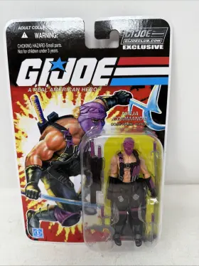 82691 G.I. JOE Gi American Hero Ninja Commando Banzai Action