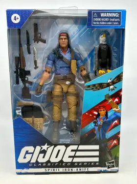 F4020 G-I JOE Classified Spirit Iron Knife Action Figure