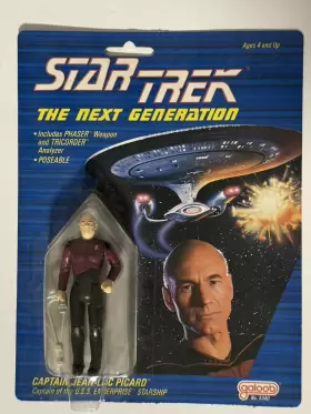 047246053407 GALOOB Star Trek Next Figures Picard Riker Data #3