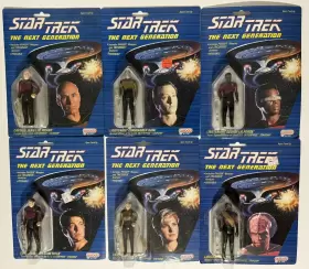 047246053407 GALOOB Star Trek Next Figures Picard Riker Data