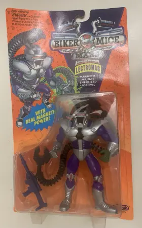 047246255115 GALOOB Biker Mars Lectromag Figure Card