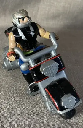 65970 GALOOB Micro Biker Mars Throttle Martian Monster Bike