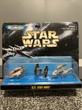 66139 GALOOB Micro Xii Star Wars Wing Tie Starfighters Battle