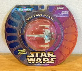 66260 GALOOB Star Wars Micro Wing Starfighter Die Cast