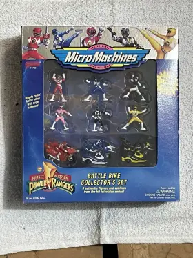 74732 GALOOB Power Rangers Battle Bike Collectors Set Micro
