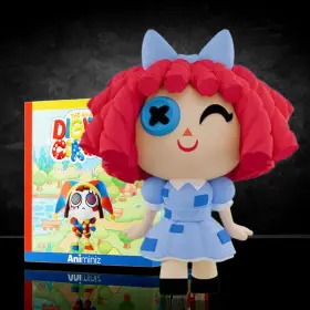 361452000033 GLITCH Ragatha Digital Circus Animiniz Figure