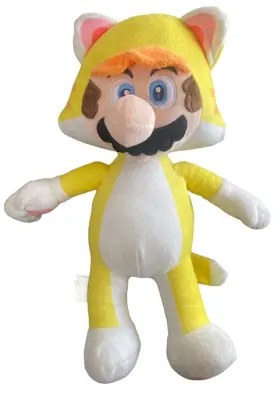00119 TOY Mario Brothers Cat Suit Stuffed Animal 00119 TOY Mario Brothers Cat Suit Stuffed Animal