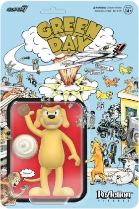840418801154 ACTION Reaction Dookie Dog Figure Music
